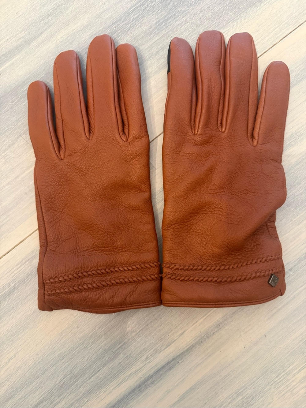 Cole Haan Leather Gloves Tech Touch Women’s Medium